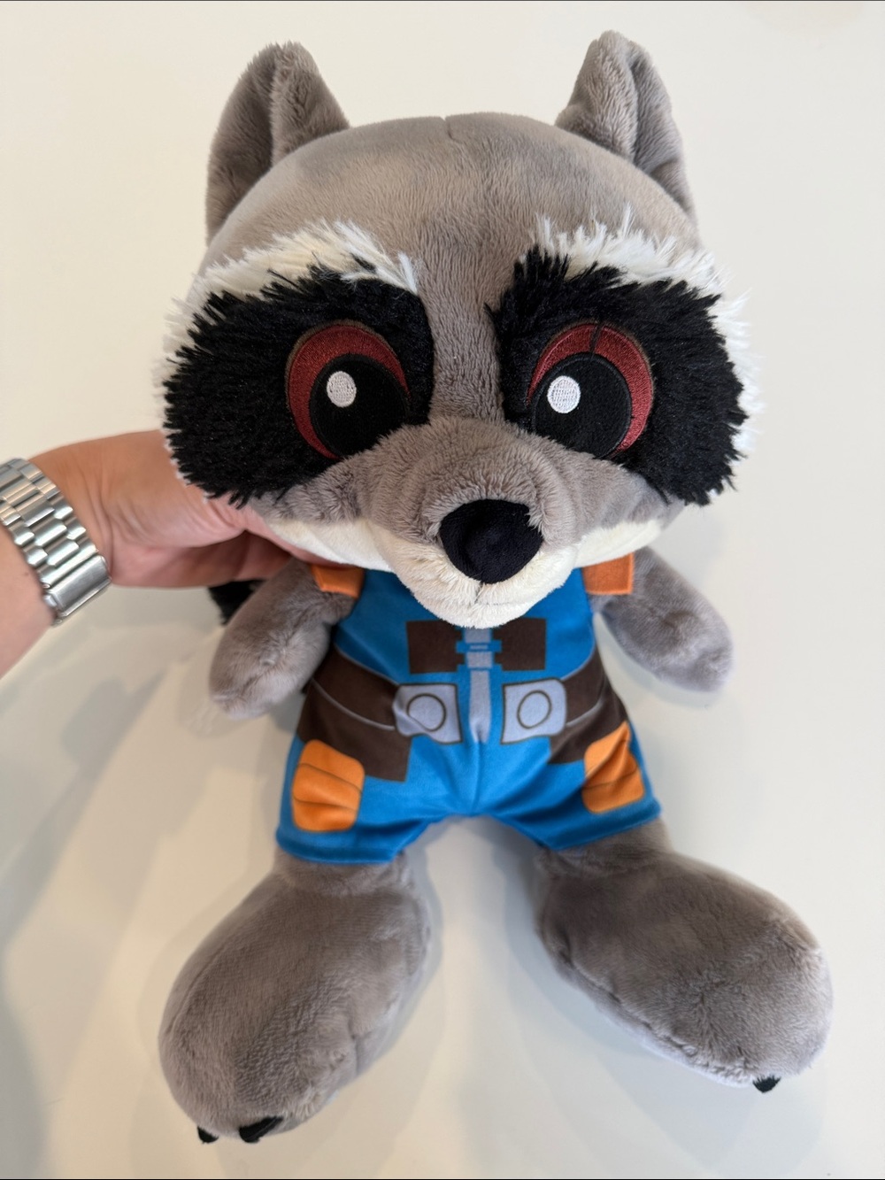 Disney Parks Guardians of Galaxy Rocket Big Feet Plush